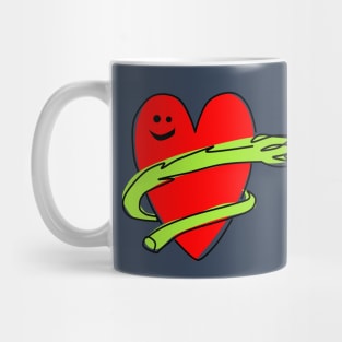 Asparagus heart : Mug